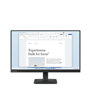 מסך מחשב Lenovo L24-4e 23.8 אינץ - מבט קדמי