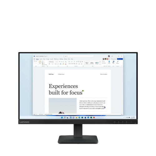 מסך מחשב Lenovo L24-4e 23.8 אינץ - מבט קדמי