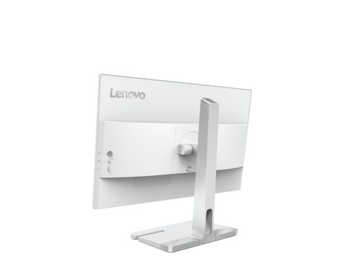מסך מחשב Lenovo L24D-4C 23.8 אינץ - מבט אחורי מזווית