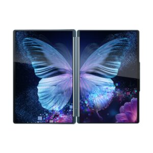 Lenovo Yoga Book 9 14IAH10 83KJ001LIV - שני מסכי OLED במצב שימוש פתוח
