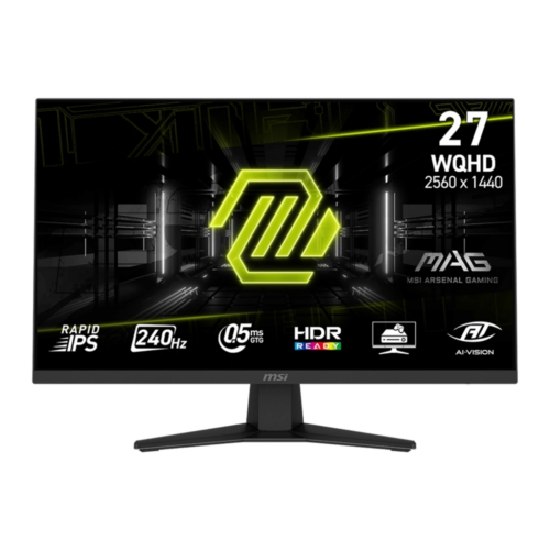 מסך מחשב גיימינג MSI MAG 274QF X24 - מבט קדמי