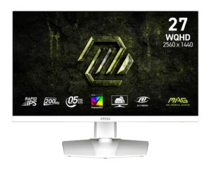 MSI MAG 274QRFW E20 - מבט קדמי ישיר