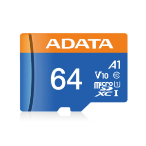 כרטיס זיכרון ADATA MicroSDHC 64GB Class 10 UHS-I A1
