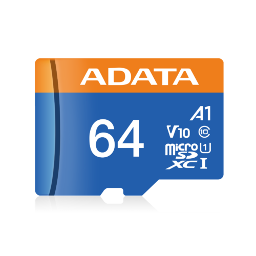 כרטיס זיכרון ADATA MicroSDHC 64GB Class 10 UHS-I A1