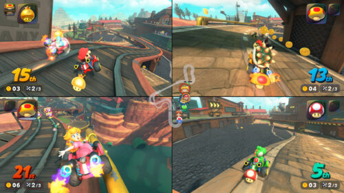 Mario Kart World - מולטיפלייר מקומי במסך מפוצל, Nintendo Switch 2