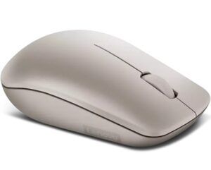 Lenovo 530 Wireless Mouse Almond - מבט בזווית מהצד