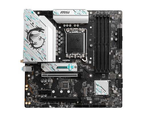 MSI B760M GAMING PLUS WIFI - מבט עילי על לוח האם
