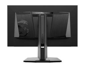 MSI MAG 272QP QD-OLED X24 - מבט אחורי וחיבורים