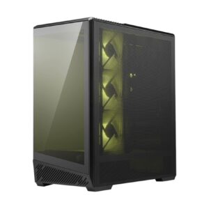 מארז מחשב MSI MAG PANO 130R PZ שחור - מבט קדמי מזווית