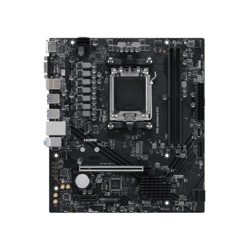 לוח אם MSI PRO A620AM-B EVO AM5 DDR5 - מבט מלמעלה