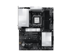 לוח אם MSI PRO X870E-S EVO WIFI - מבט עליון ישר