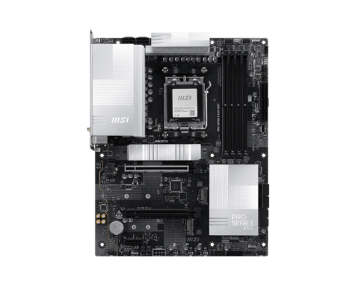לוח אם MSI PRO X870E-S EVO WIFI - מבט עליון ישר