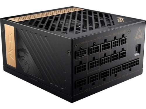 MSI MEG Ai1300P PCIE5 - מבט מזווית מלמעלה