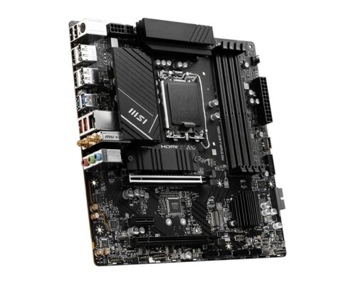 MSI PRO B760M-A WIFI DDR4 - זווית צד
