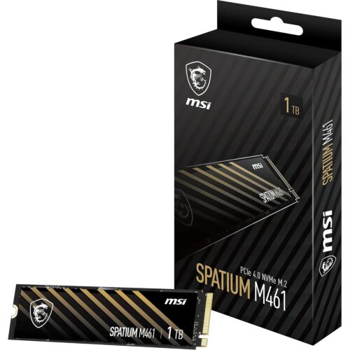כונן SSD פנימי MSI SPATIUM M461 1TB אריזה
