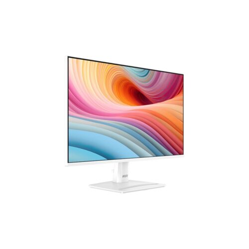 MSI PRO MP251W E2 - מבט בזווית, גימור לבן