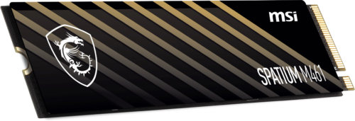כונן SSD פנימי MSI SPATIUM M461 1TB זווית תקריב