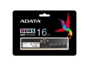 זיכרון ADATA DDR5 U-DIMM 16GB 4800MHz - אריזה