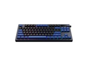 GAMDIAS Hermes E7 - מבט בזווית עם ידית ווליום ומסך LED