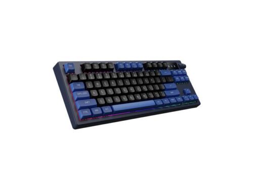 GAMDIAS Hermes E7 - מבט מהצד, קייקאפים PBT דו-גוניים