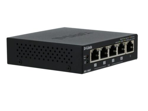 מתג D-Link DGS-1005P זווית נוספת