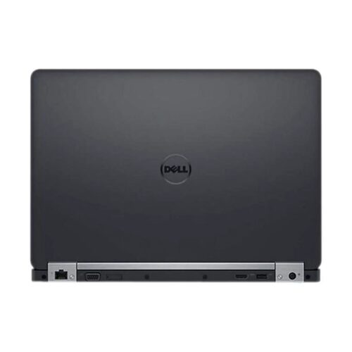Dell Latitude 5570 מבט אחורי מכסה סגור עם חיבורים