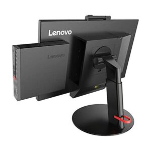 מסך משולב מחשב Lenovo Tiny-In-One 24 Gen 3 i5-6500T 16GB 256GB - back-angle-with-tiny