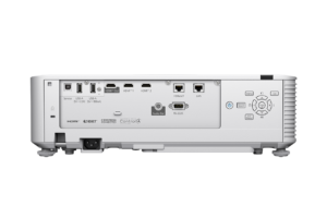 מקרן אפסון EB-L890U פאנל חיבורים HDMI HDBaseT LAN USB