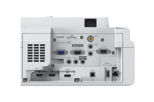 Epson EB-770F - פאנל חיבורים אחורי