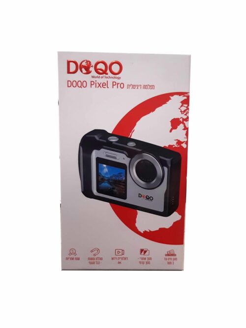 מצלמה דיגיטלית DOQO PIXEL PRO - אריזה