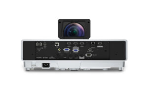 מקרן Epson EB-800F פאנל חיבורים אחורי - HDMI, USB, LAN