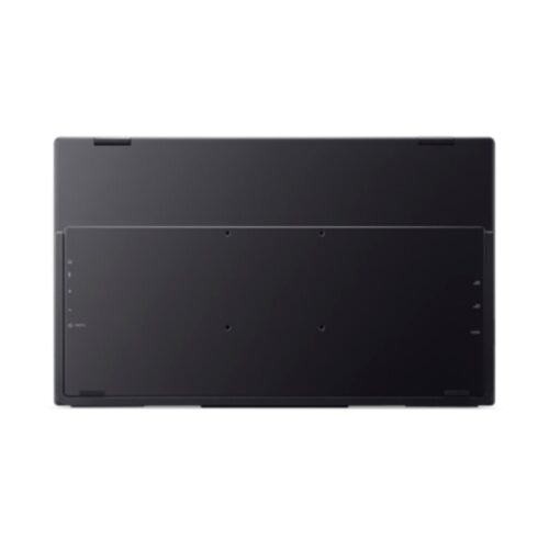 Acer PD163QT - מבט אחורי, פסי חיבורים ולחצנים