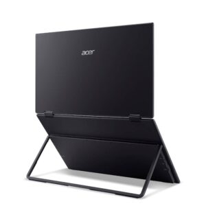Acer PD193QTE - מבט אחורי, פסי חיבורים ולחצנים