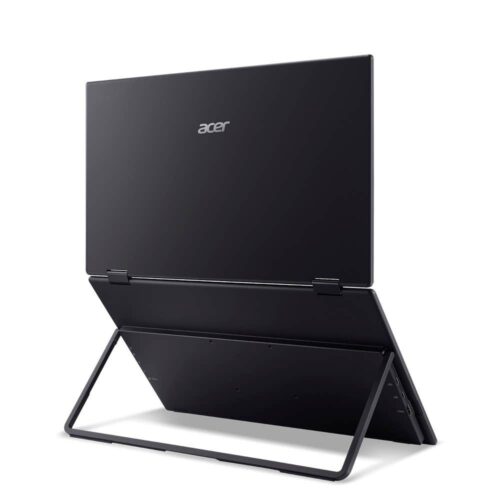 Acer PD193QTE - מבט אחורי, פסי חיבורים ולחצנים