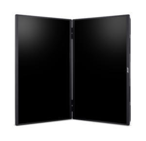 Acer PD243Y E - שני המסכים פתוחים