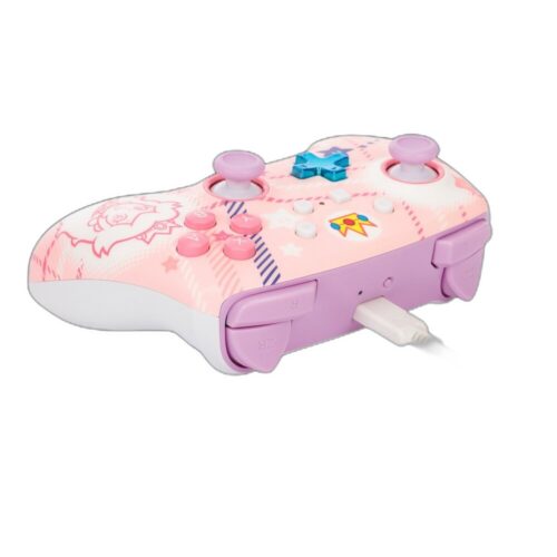בקר משחק אלחוטי Nintendo Switch Princess Peach Plaid - חיבור כבל טעינה