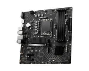 לוח אם MSI PRO B760M-P DDR4 בזווית