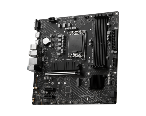 לוח אם MSI PRO B760M-P DDR4 בזווית