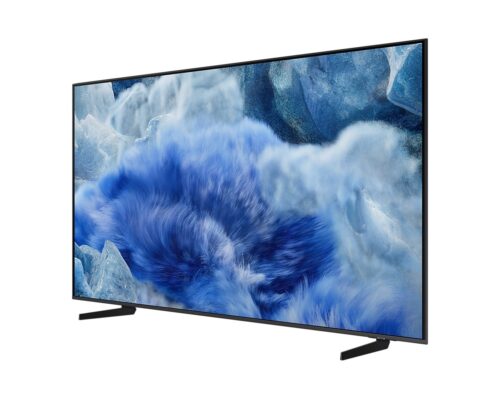 Samsung QE55Q8F - מבט בזווית עם מסך פתוח