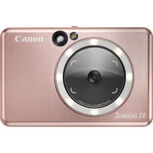 Canon Zoemini S2 זהב ורוד - מבט קדמי