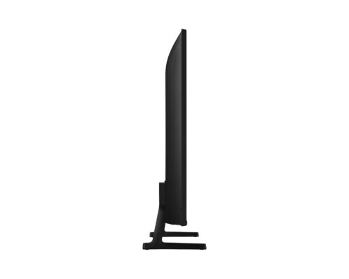 Samsung UE65DU7100 - מבט צד המדגים את עובי המסגרת הדקה