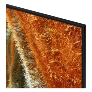 Samsung Neo QLED QN70F 55 אינץ' - תקריב פינת מסגרת AirSlim