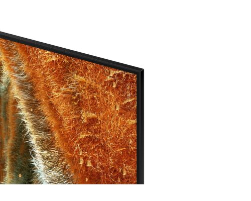 Samsung Neo QLED QN70F 65 - תקריב פינת מסגרת AirSlim