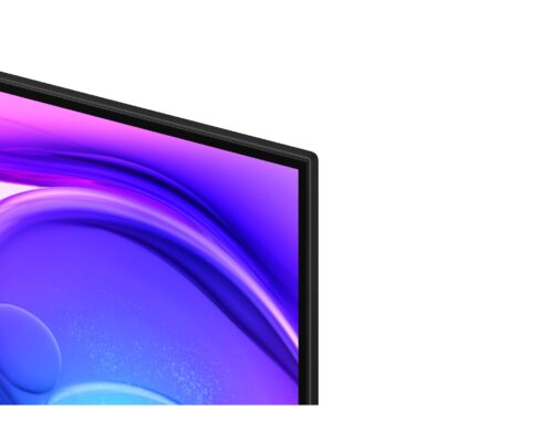 Samsung QE85Q6F - תקריב על מסגרת המסך הדקה