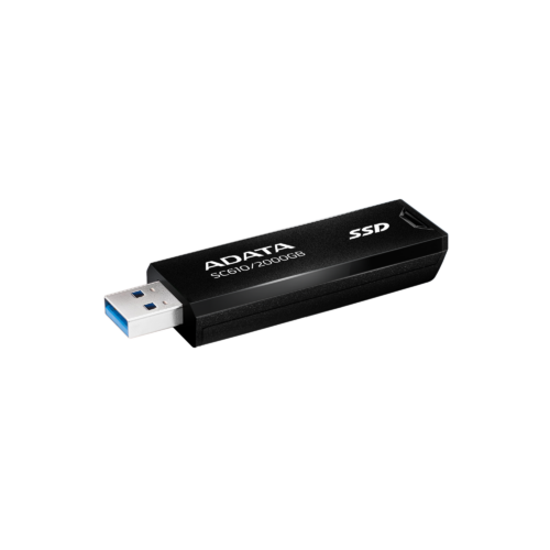כונן SSD חיצוני ADATA SC610 2TB - זווית תלת מימדית