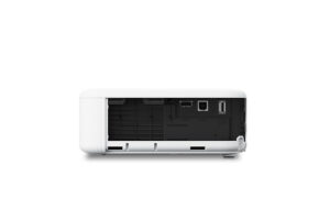 מקרן Epson CO-FH02 פאנל חיבורים HDMI ו-USB בצד המכשיר