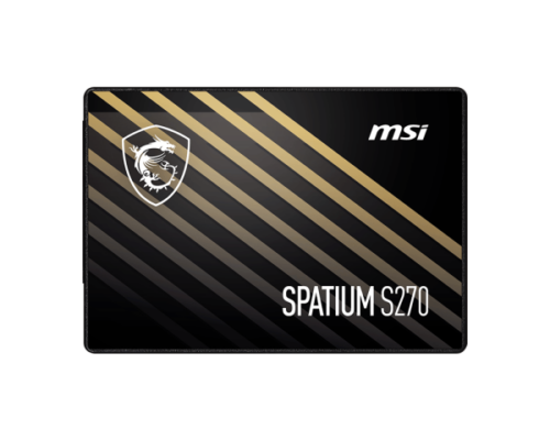 כונן SSD MSI SPATIUM S270 480GB - מבט קדמי