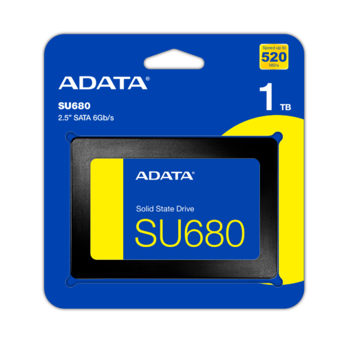כונן SSD פנימי ADATA SU680SS 1TB SATA III - אריזת המוצר
