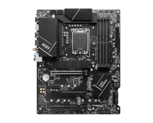 לוח אם MSI PRO Z790-P WIFI - מבט עילי