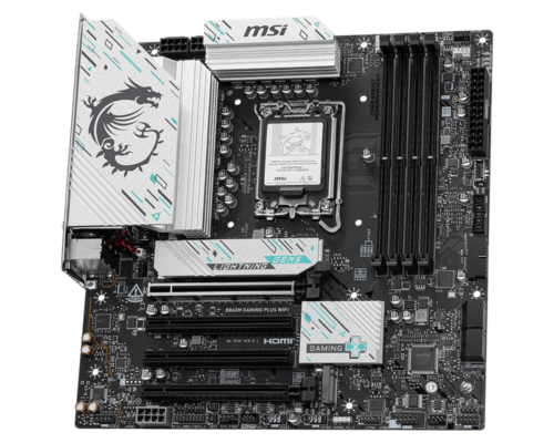 לוח אם MSI B860M GAMING PLUS WIFI - מבט עליון תקריב